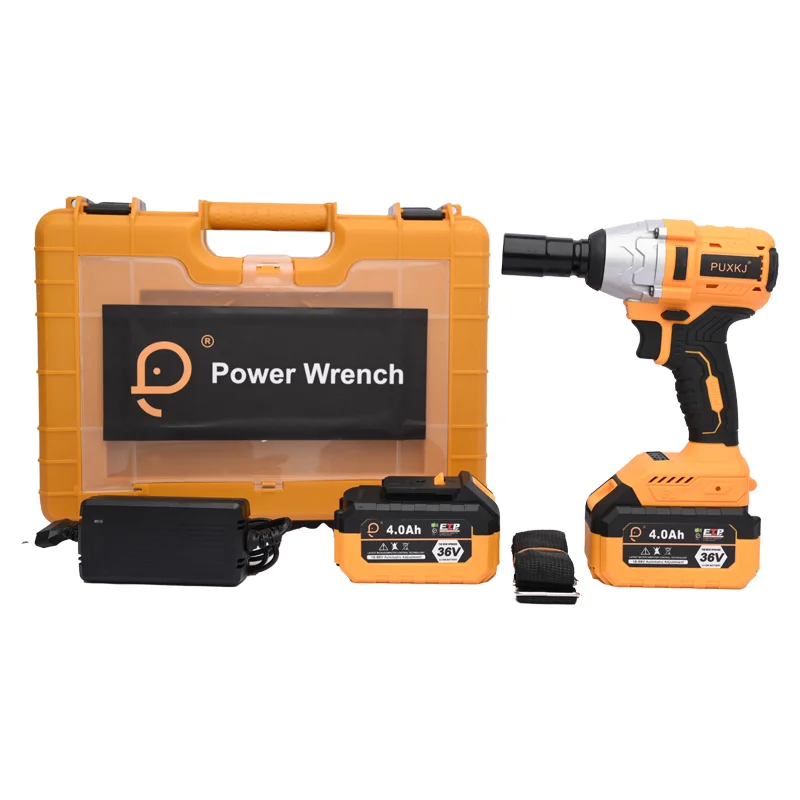 21V/36V OEM electric tools cordless 3.0Ah 330Nm impact power wrench for auto repair