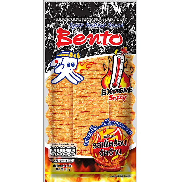 Bento Squid Snack Sweet&Spicy Flavoured From Thailand