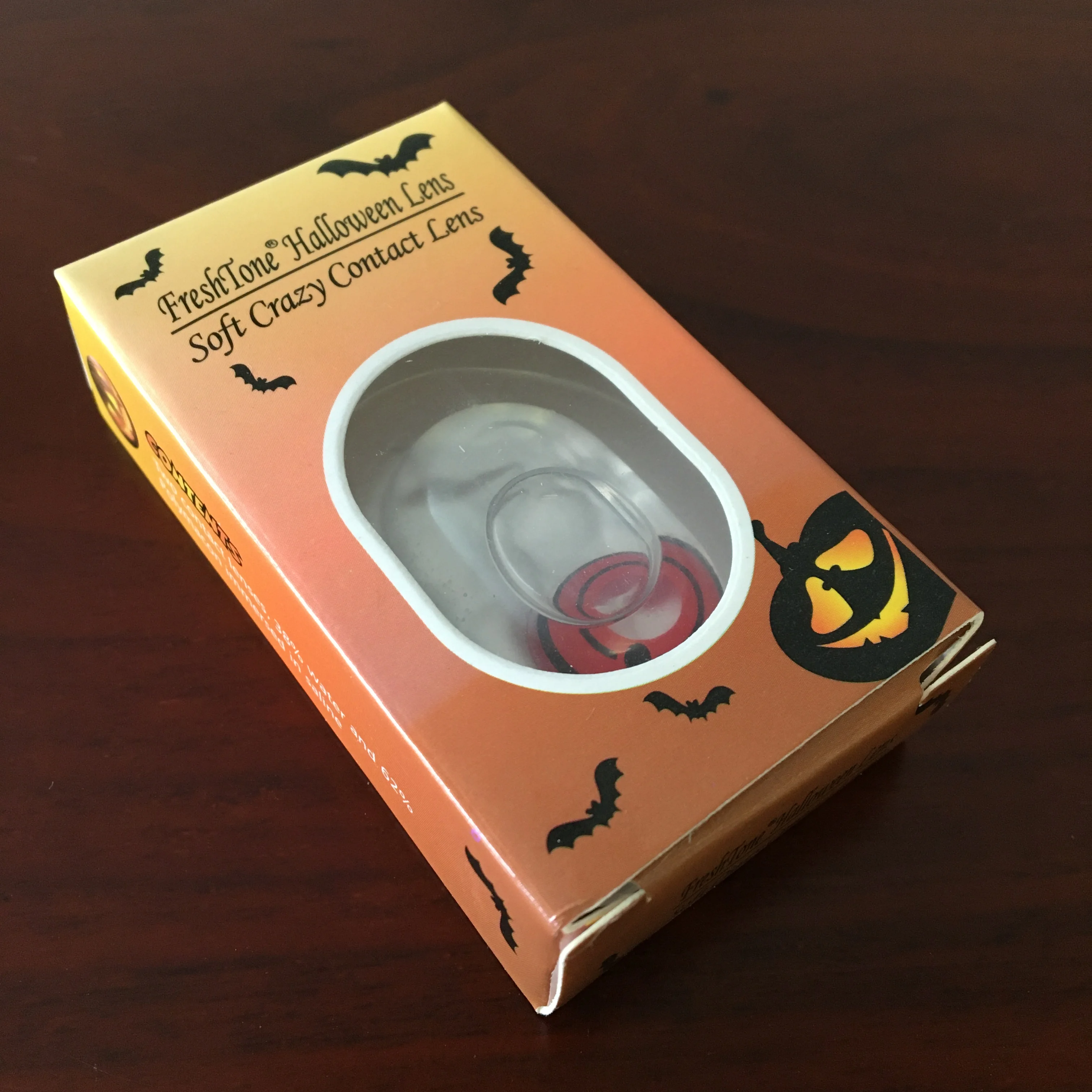 Halloween Lenses FreshTone Contacts Cosplay Crazy Hot Selling Crazy Color Cosmetic Soft Red Color Contact Lens