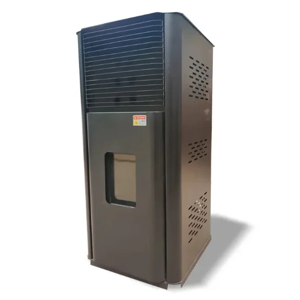Automatic feeding wood pellet stove with large heat output and temperature control function
