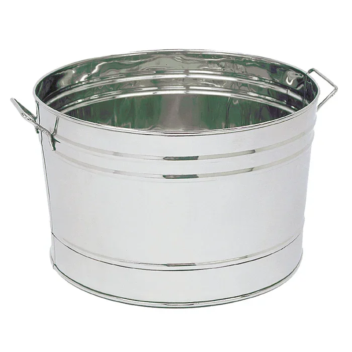 High Quality Trending Customized Wholesale handmade Custom outdoor metal galvanized iron beer tub For Bars Nightclubs Parties