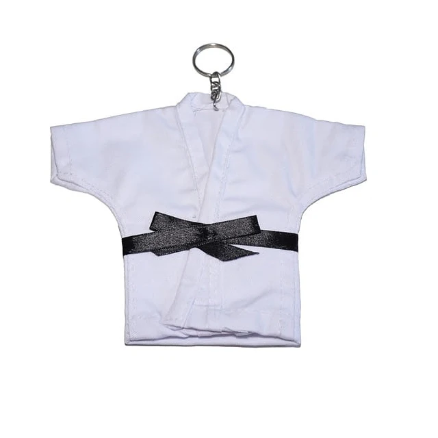 keychain Judo BJJ Gi Kimono Jiu Jitsu Karate Suit Taekwondo Uniform Martial Arts Wear keychain