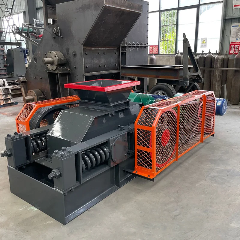Top brand 20-50t/h double tooth roller stone crusher smooth roller crusher for sale