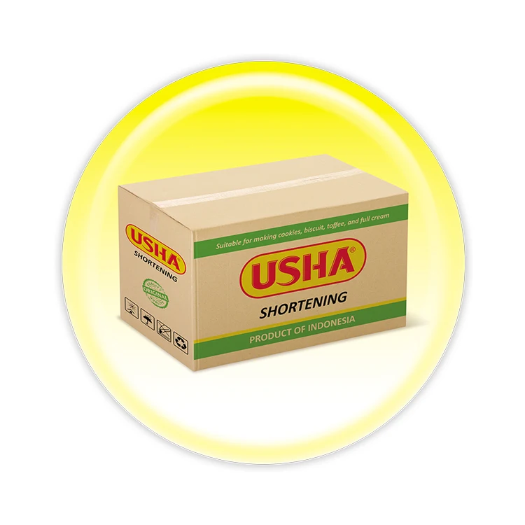 Super Refined Palm Based Shortening Fat with USHA Brand and Logo At Lowest Rates From Indonesian Factory For Industrial Frying