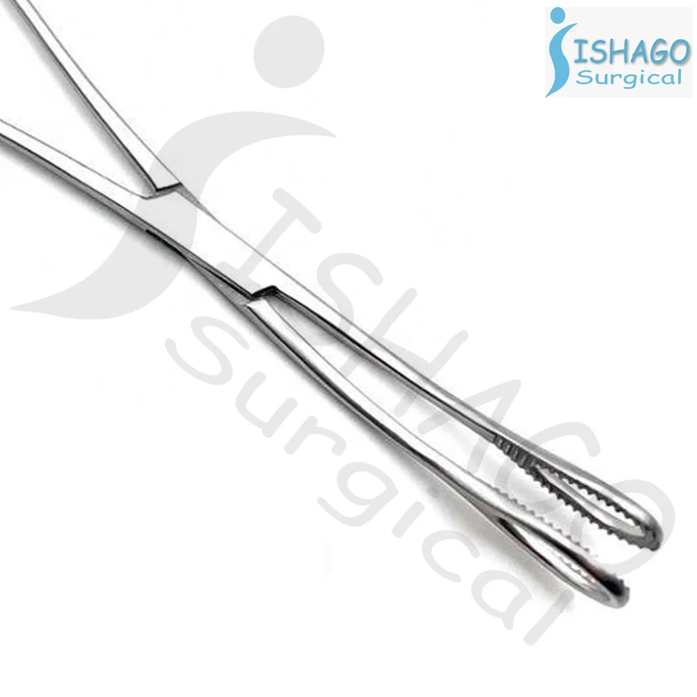 Low Price Foerster Sponge Forceps Premium Stainless Steel Straight Serrated Surgical Holding Instruments Forceps