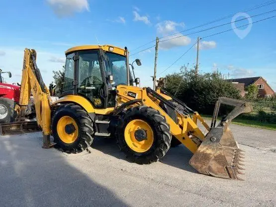JCB 3CX для продажи подержанный экскаватор-погрузчик в США б/у 4CX Ретро экскаватор хорошего качества