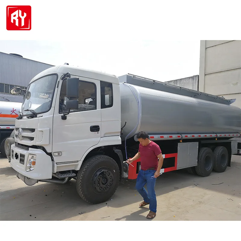 Sino HOWO 20000 Liters Fuel Tanker 3 Axles 3 Compartments Fuel Tanker Truck Low Price for Sale