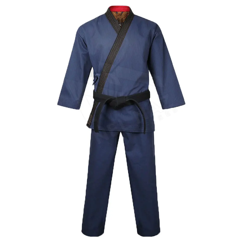 100% Cotton Custom Made Martial Arts Taekwondo Karate Uniform Fighting Training Uniform Standard International