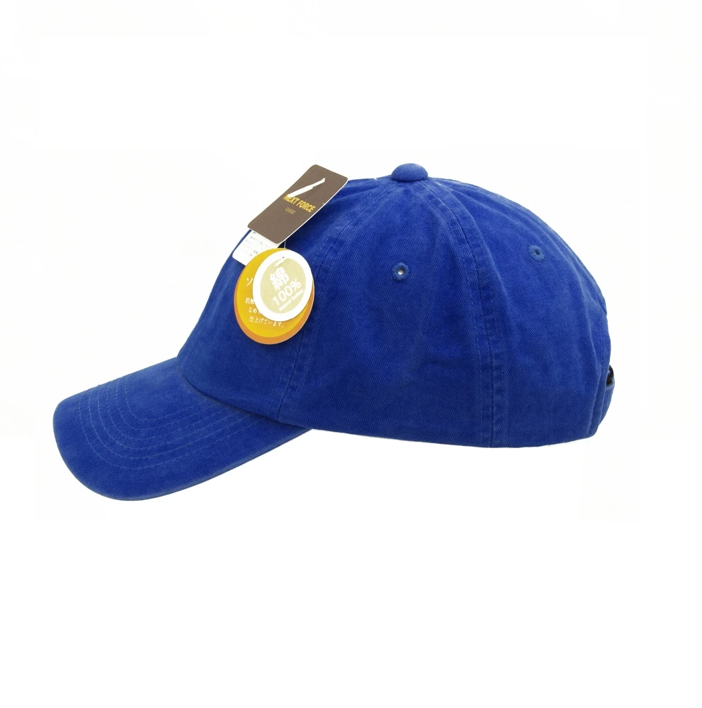 Vietnam Factory - Blank Baseball Hats Navy Blue Color Plain Casquette Baseball Cap Sports Unstructured Adjustable