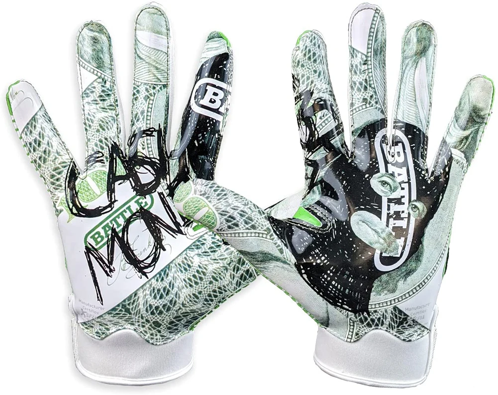 Your own style good quality private label Your own design custom made low price   American Football Gloves