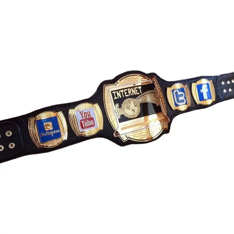Высококачественный кожаный пояс для чемпионата по боксу на заказ WBC Muay Thai restling Winner Belt