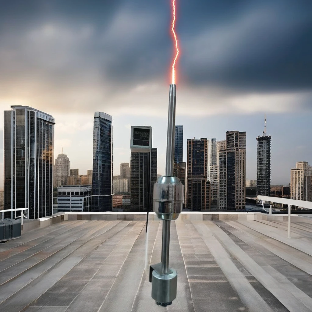 ESE LA GI MAST 3 MTR производитель поставщик экспортер Lightning Arresters Arrestors из Pune Maharashtra