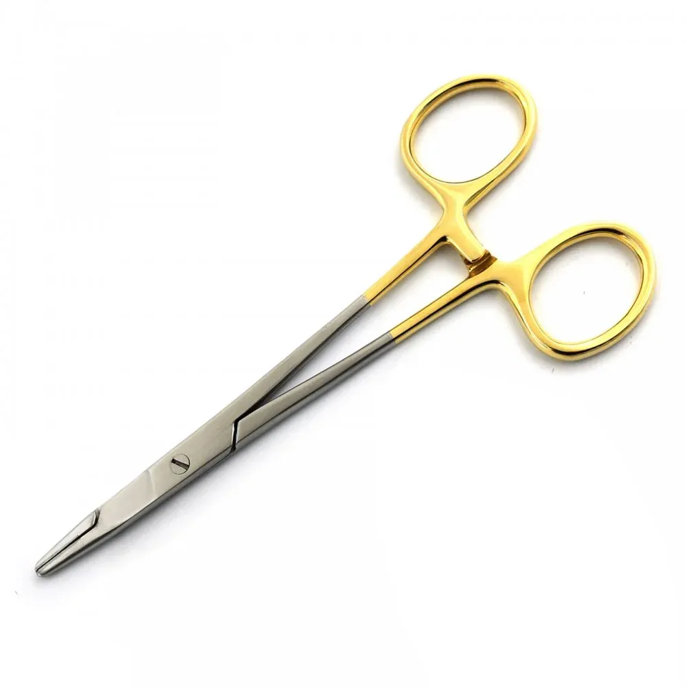 Hot Selling Double Eyelid Customized Logo Print Stainless Steel Surgical Needle Holders BY INNOVAMED