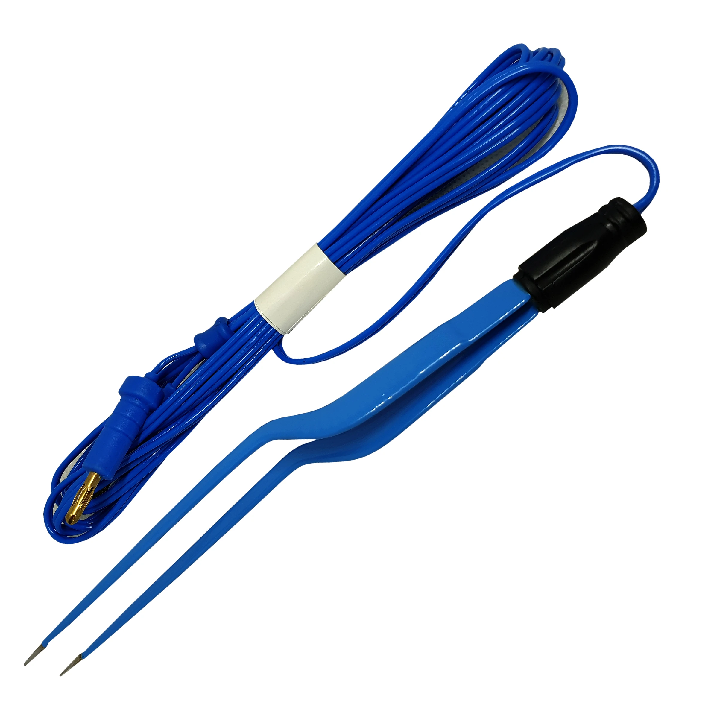 Jansen Manual Stainless Steel Forceps Electro Tweezer for Surgical Instruments Bayonet Style