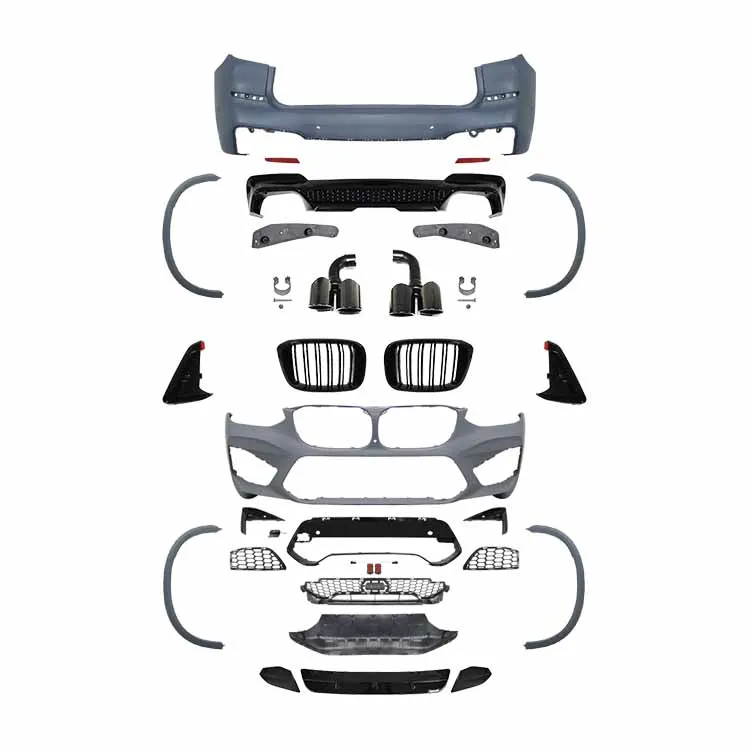 Hot Selling Front Bumper Car Bodykit For Bmw X3 G01 Upgrade X3m Modified Bodykit X3 Upgard To X3 M