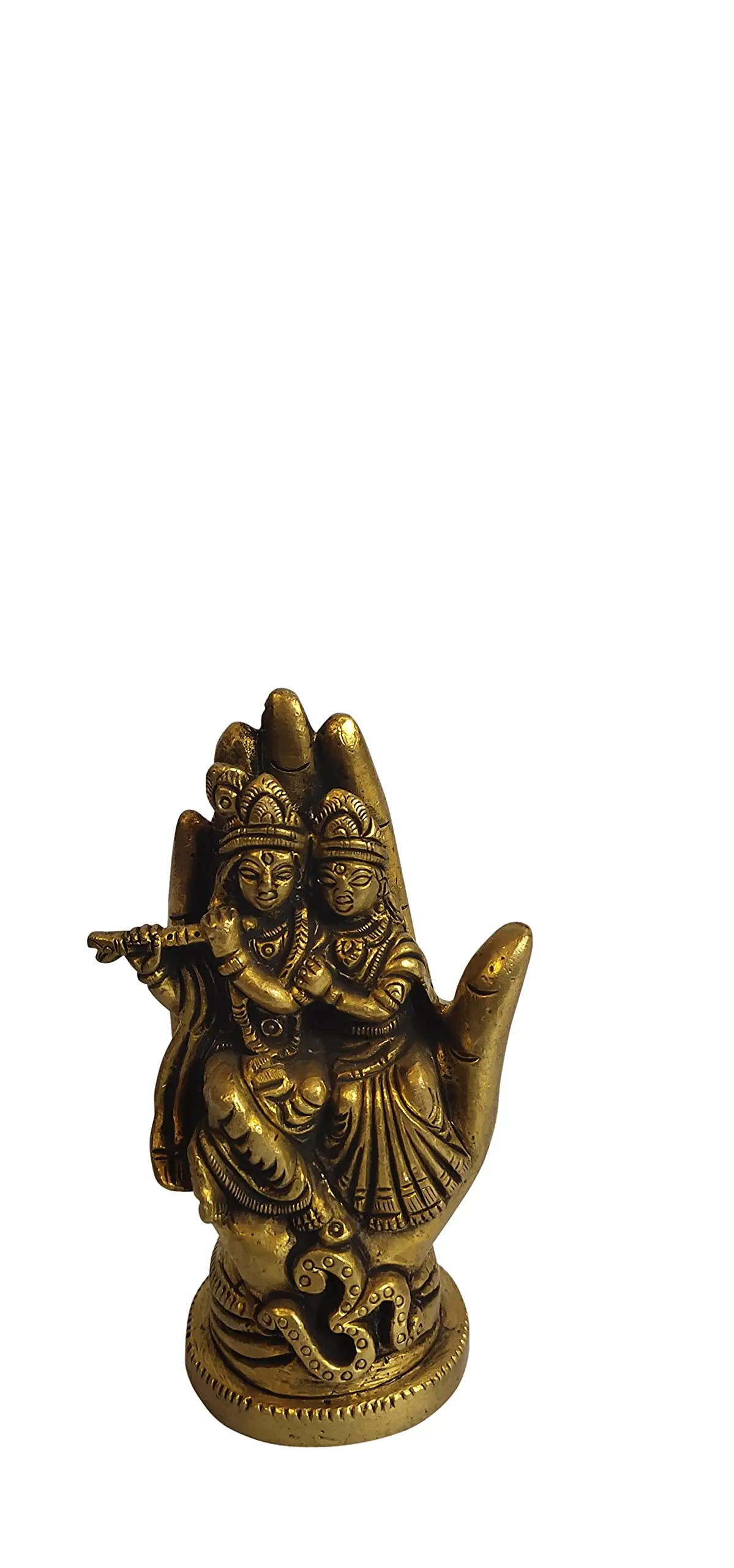 Wholesale Supply Indian Handcrafted Traditional Brass Artifact for Worship Brass Artifact Sculpture from India