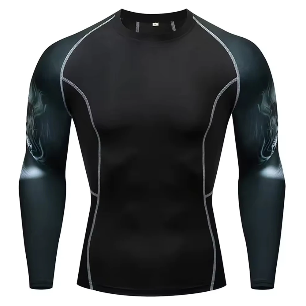 Custom Clothing Rush Guard Sun Protection Clothing Men Compression Shirt Rashguard Men Rash Vests Rash Guard Best rash guards