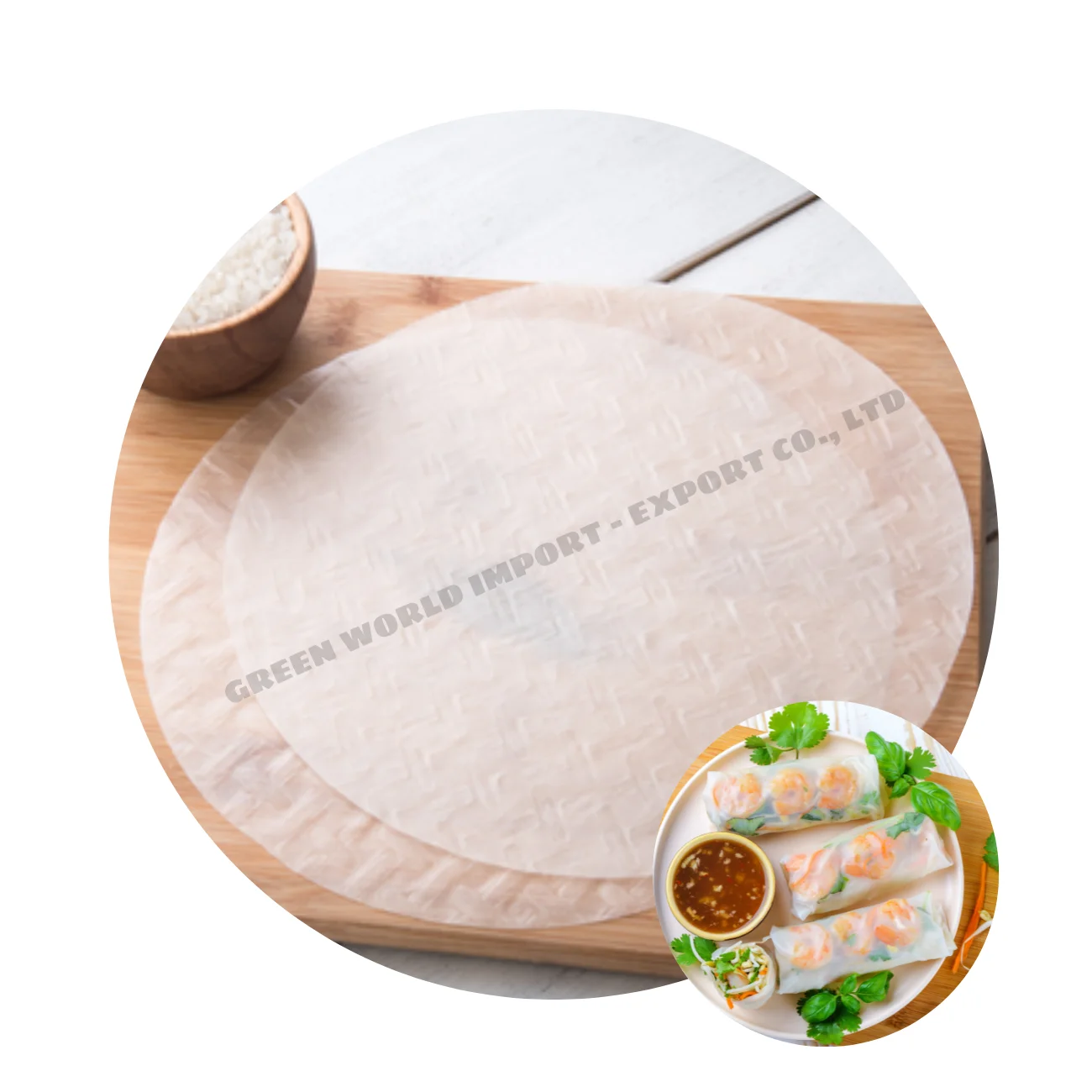 BEST RICE PAPER FROM VIETNAM - PREMIUM QUALITY AND COMPETITIVE PRICE - TRADITIONAL FOOD IN VIETNAM