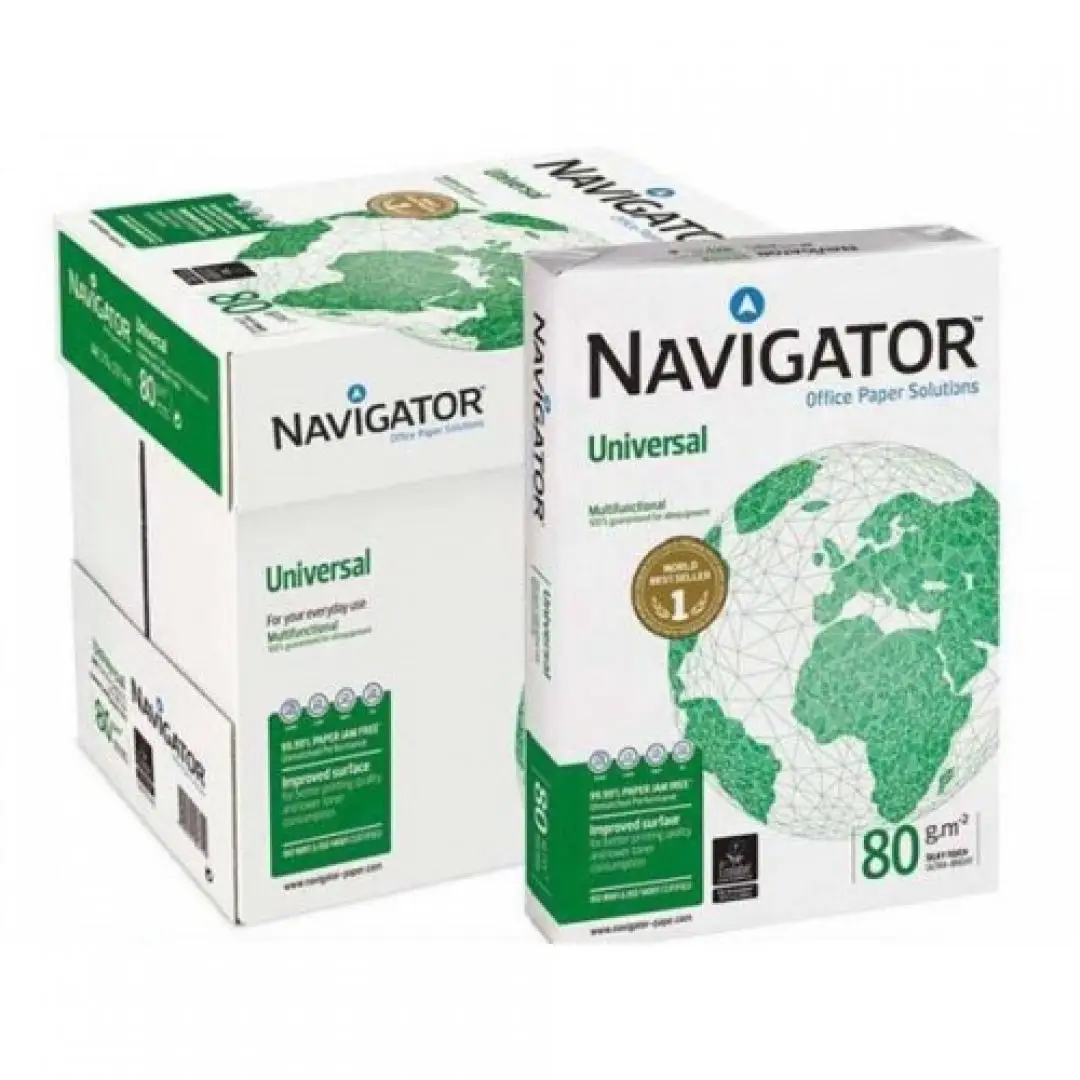 Buy Navigator Universal A4 Copy Paper 80 Gsm 75 70 500 Sheets Per Ream at Cheap Price