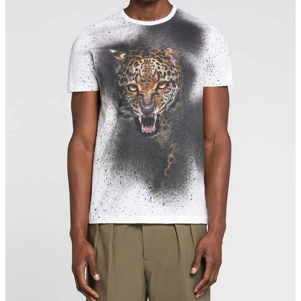 3D Print High Quality Heavyweight Men T Shirt Tops Summer Casual Fitness Short T Shirts Boys