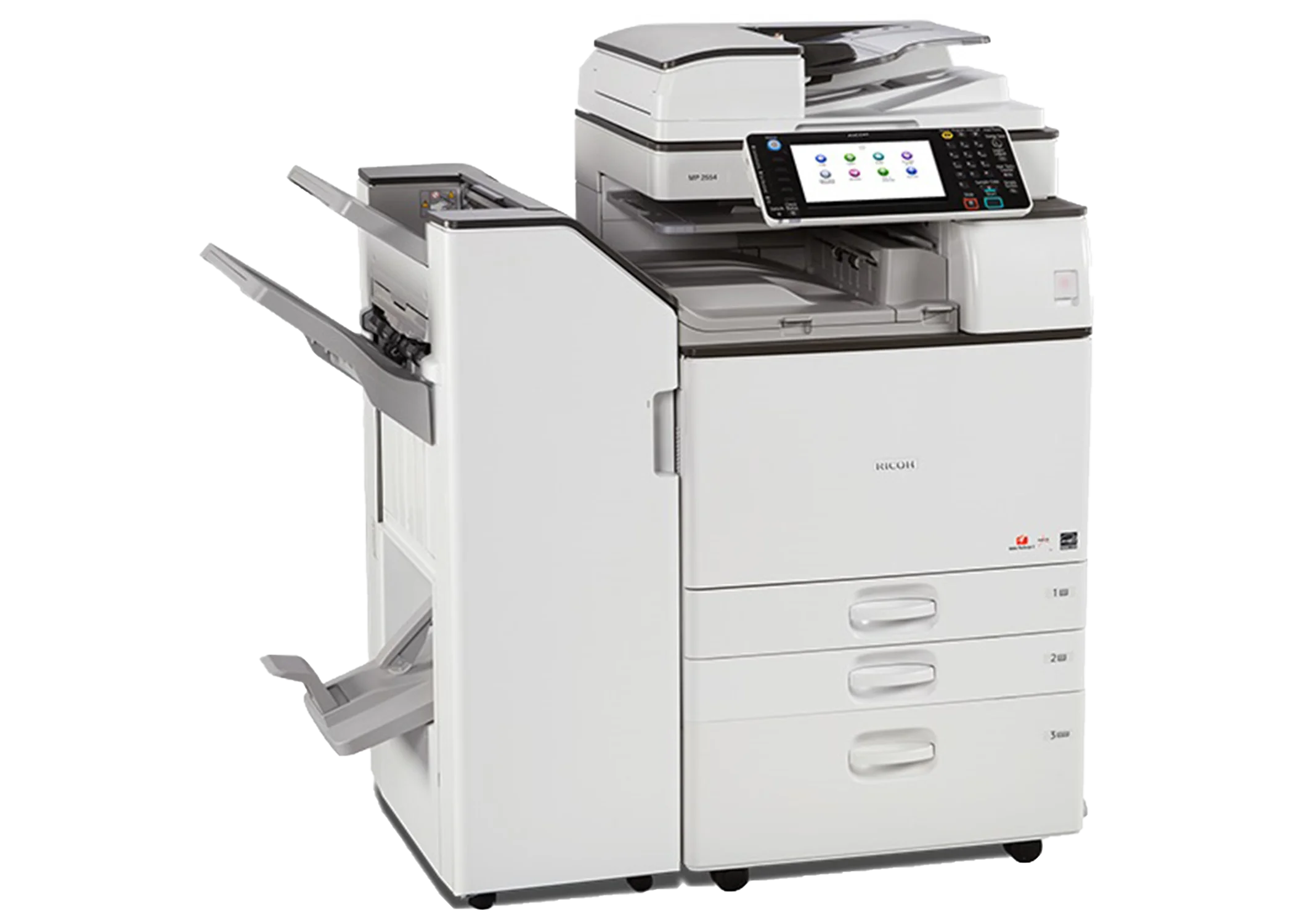 RICOH Aficio MP 2554 Black White Laser Multifunction Printer/Copier Used