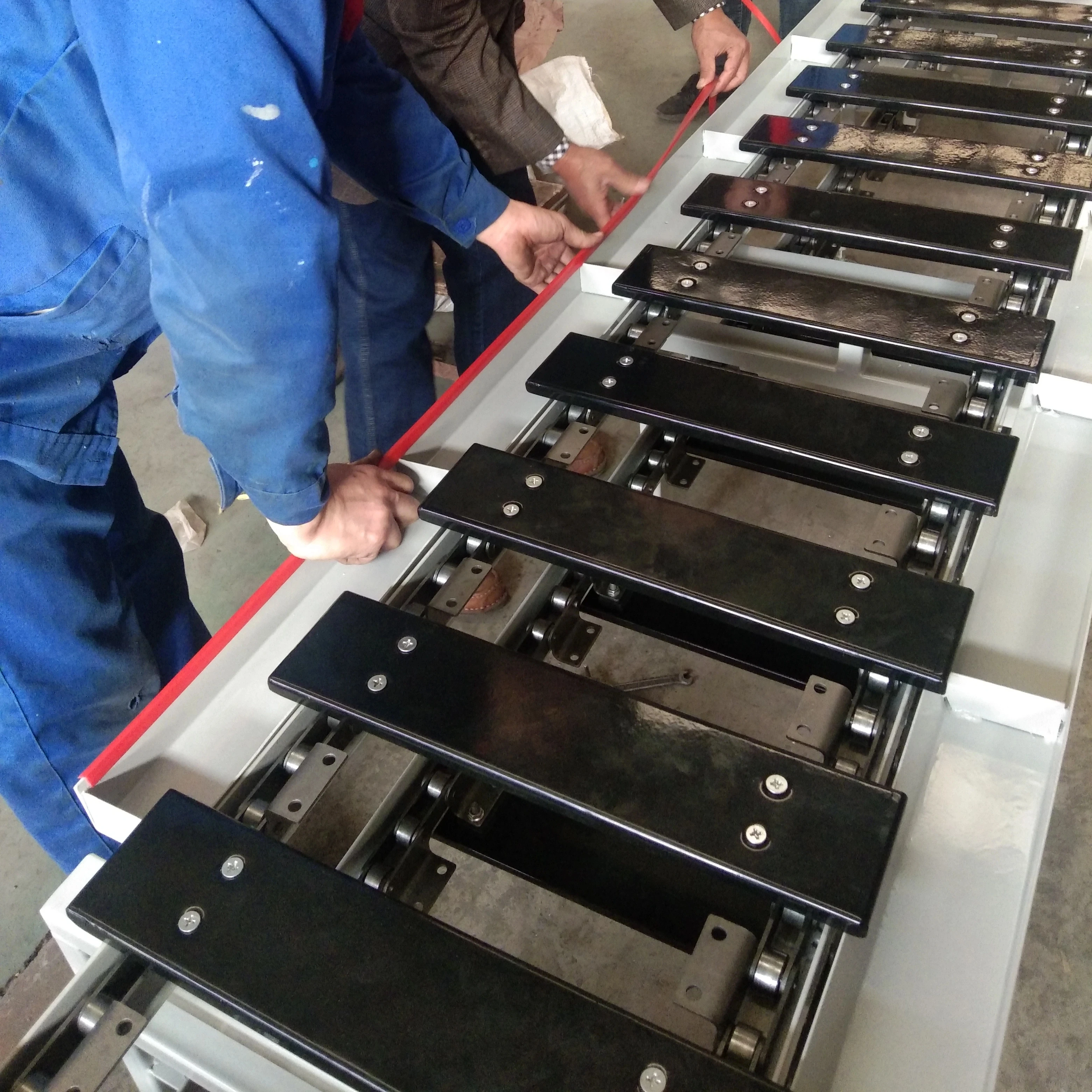 bicycle assembly conveyor line