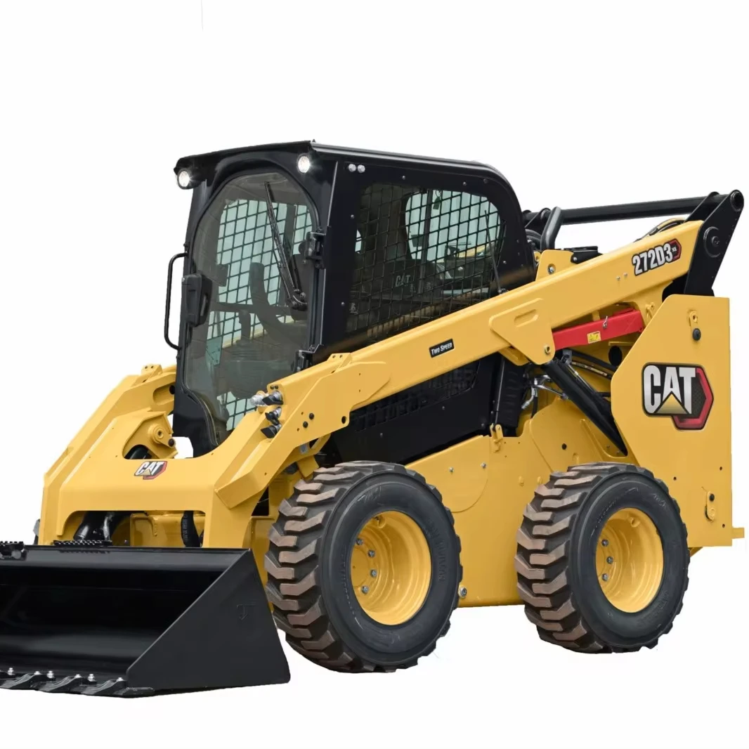 Новый фронтальный погрузчик трактор CAT 262D3 с скользящей управляемым погрузчиком б/у Cat 262d 236d 246d мини-погрузчик.