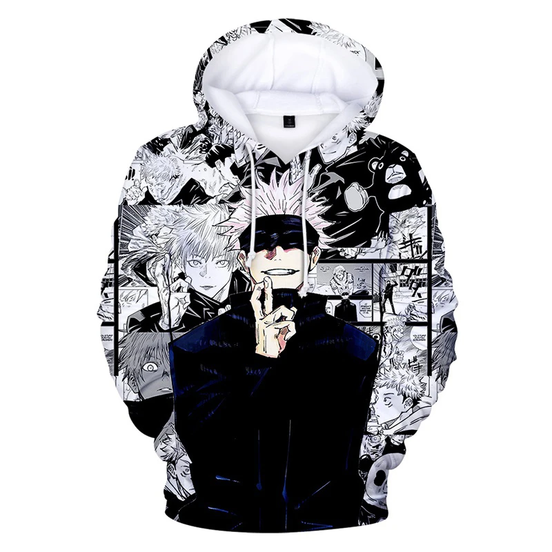 3D Print Anime Hoodies Sweatshirts Men/women 2023 Autumn Winter Hoddies for Men Plus Size Clothes Coat Knitted Fabric Pullover