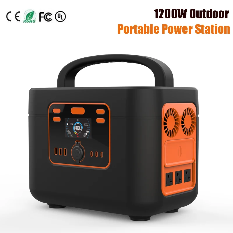 portable power station 200w 300W 500W 1200W   Lifepo4 Battery Backup  outdoor solar generator solar power battery storage system