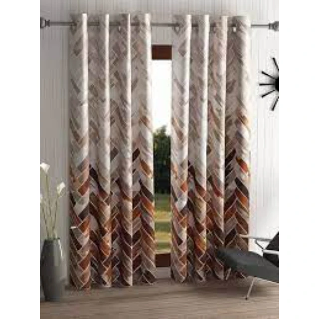 New Design Custom Curtains Luxurious Design Stain Resistant Digital Print Curtain