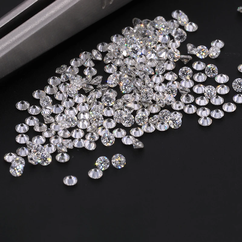 Natural D To G Color VVS, VS  Purity 1 Carat Diamond Polished Loose diamond White Round Cut Diamond Parcel