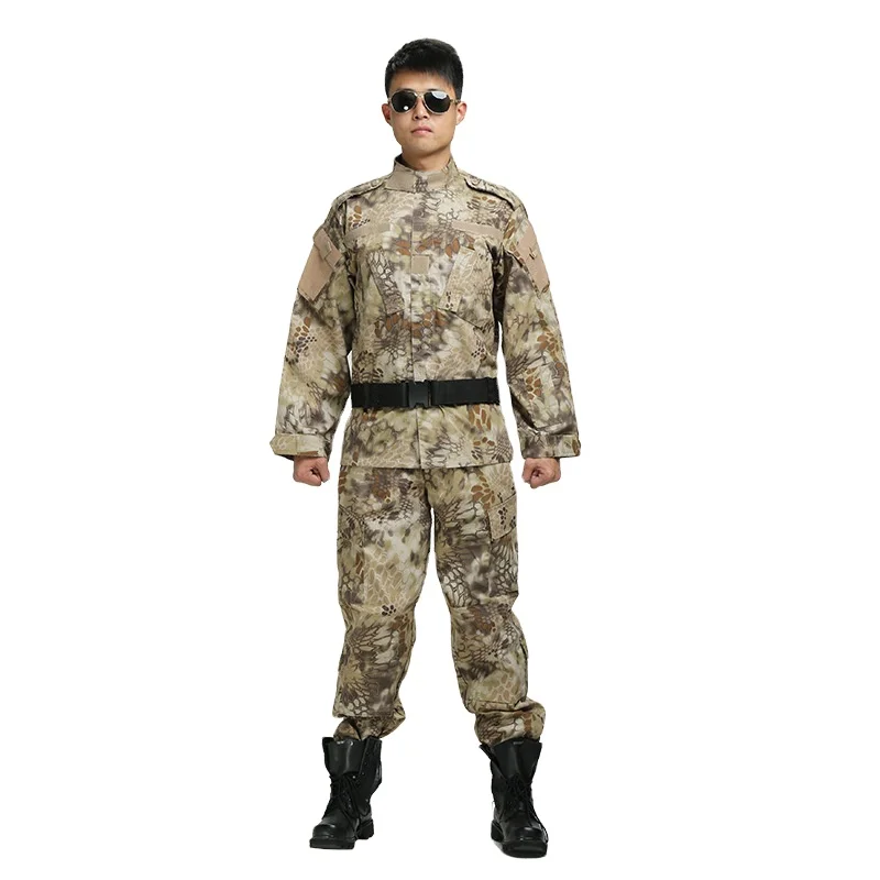 New Wholesale Export Camo Suit Suit Men ACU or BDU Outdoor Expansion Training Uniforms Real CS Clothing
