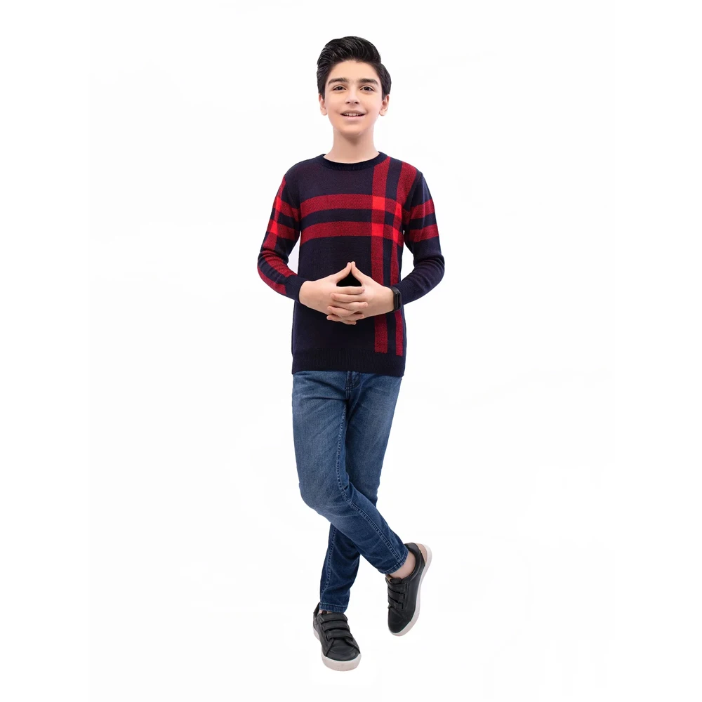 Kids Sweater Varied Color Baby Cable Knitting Patterns Children Cartoon Boys Kids Sweater Design