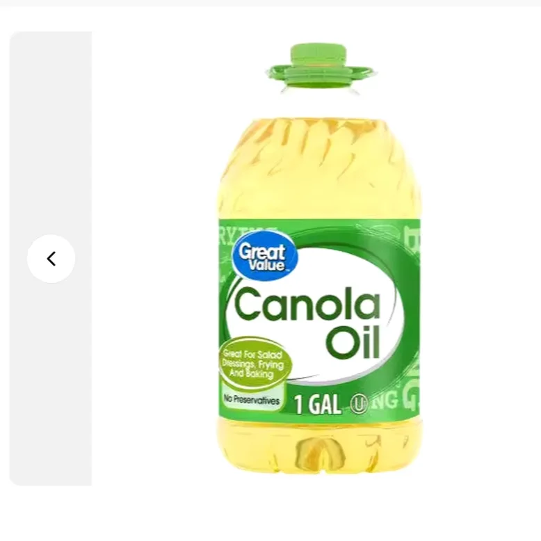 High Quality Blended Canola Cooking Oil Refined and Crude Vegetable Oil from Rapeseed for Cooking