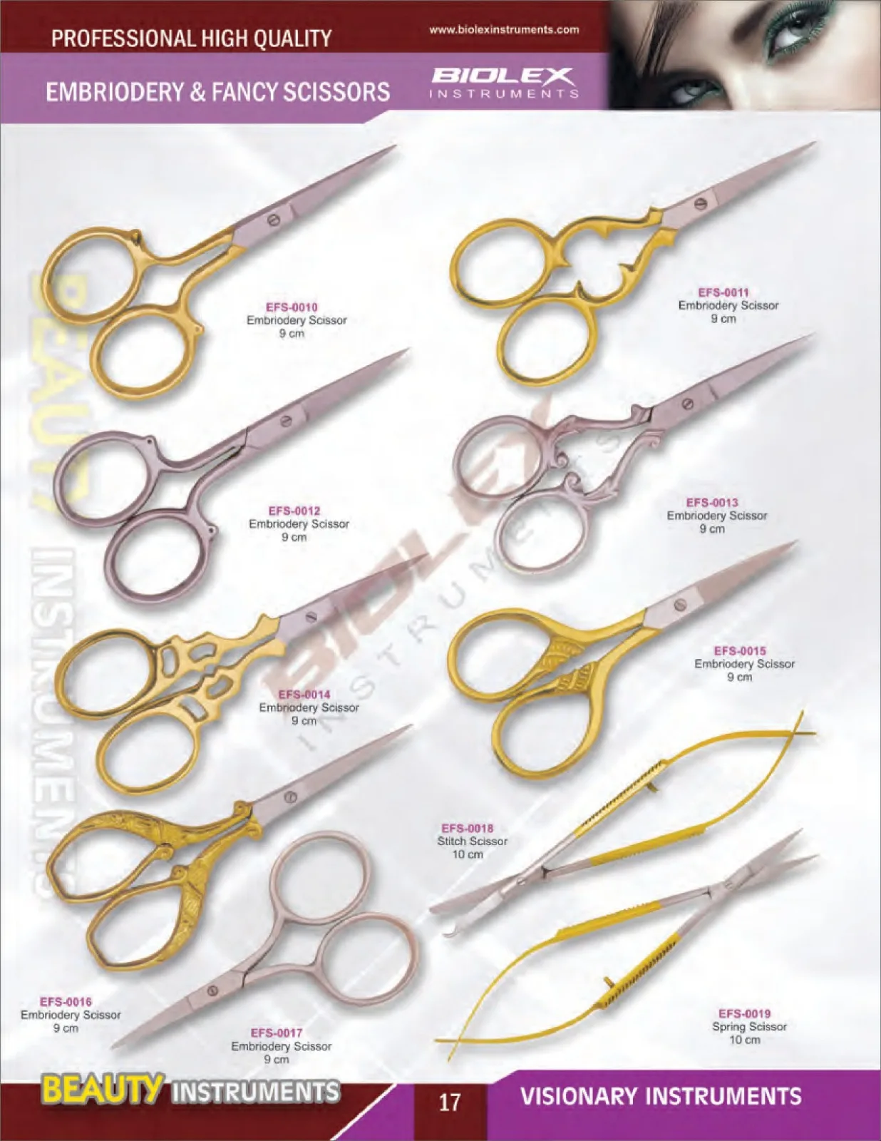 Smooth Stainless Steel Functional Cuticle Manicure Pedicure Nails  Scissor Eyebrow Nose Hair Trimmer Eyelash Scissor