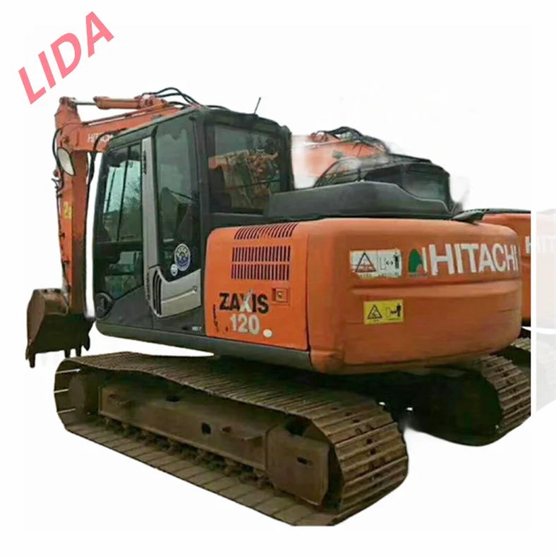 Multi-functional Hitachi small and medium-sized bucket excavator ZX120 backhoe excavator 12 tons ZX120-6 used excavator for sale