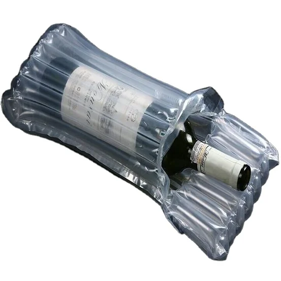 Puncture-Resistant Air Filling Column Wine Bottle Bags for Superior Protection