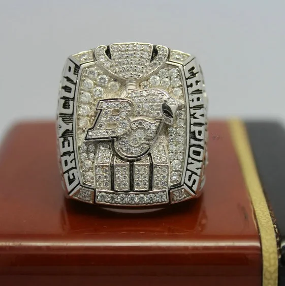 Кольцо чемпионата 2011 BC Lions 99th Grey Cup полностью персонализированное индивидуальное кольцо для старшеклассников