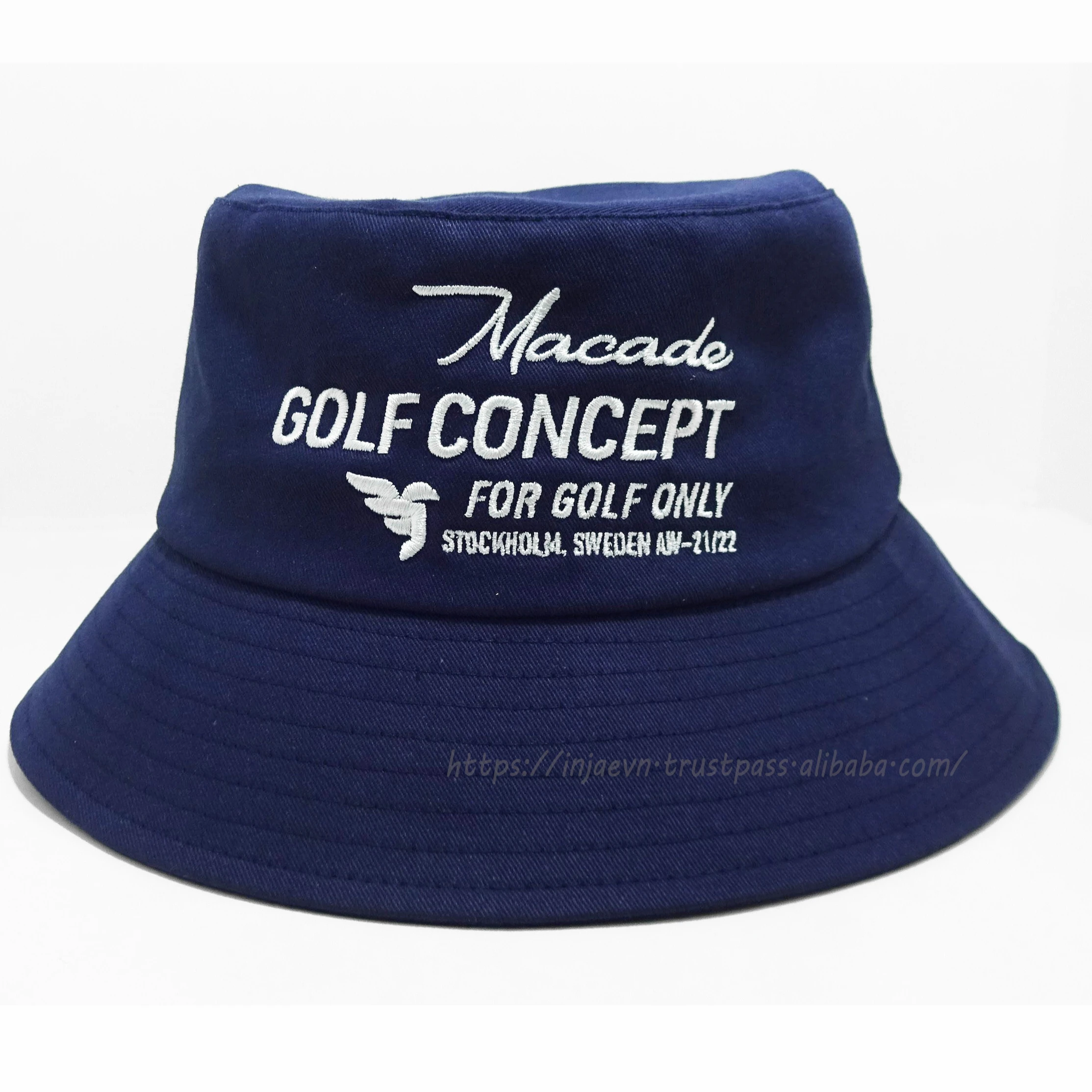 Custom Embroidery Logo Bucket Hat Unisex Fashion High Quality Fabric Summer Hat Fishing Hat Custom Tag Wholesale Headwear