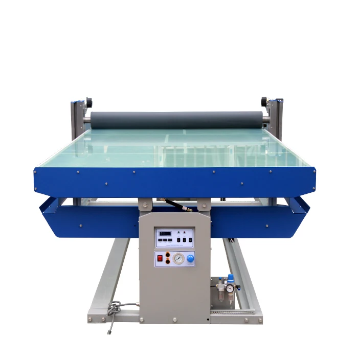LEFU 1700mm*4000mm 4m Length Cold and Hot Flatbed laminator Applicator Table for Glass or KT Board