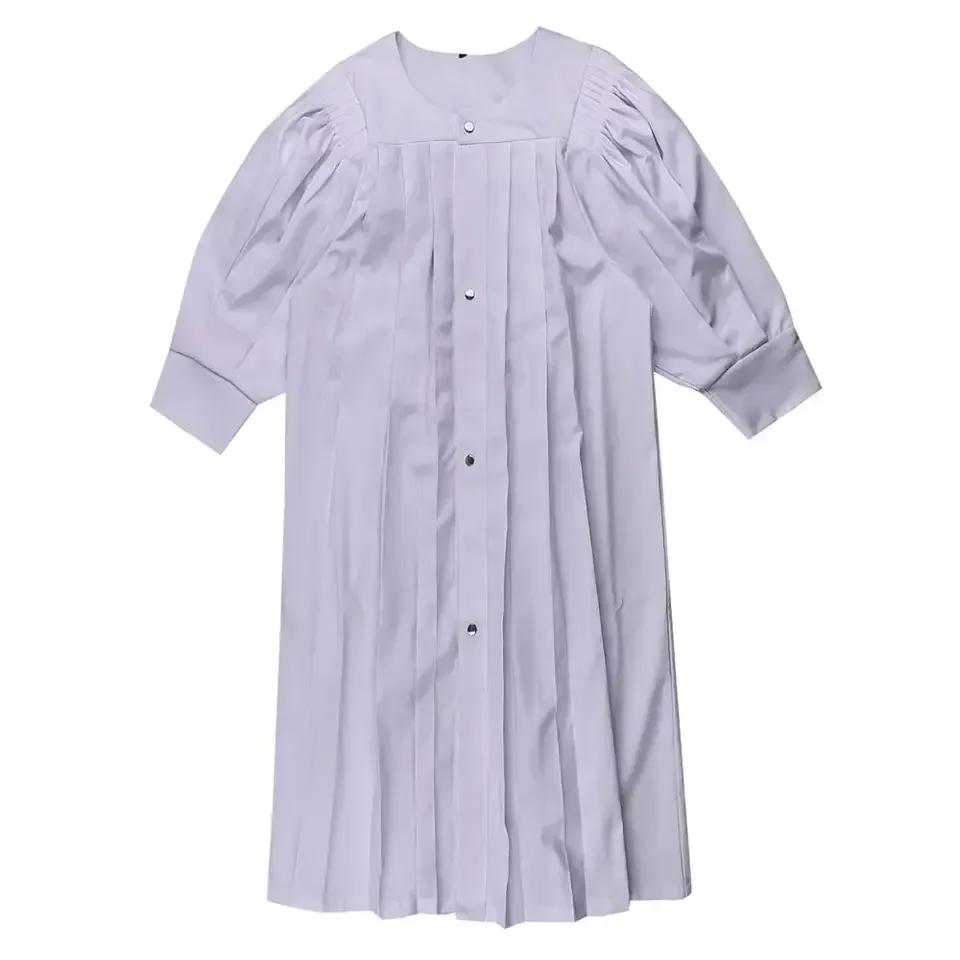 OEM Hot sale High Quality Cheap Pulpit Clergy Robe Custom Designs 100% Polyester Chasuble Church Vestments Priest Gown