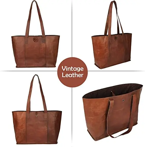 Genuine Leather Purse Shoulder-Bag Totes Handbags For Women/New Latest Design 2024 Women Leather Totes Bag