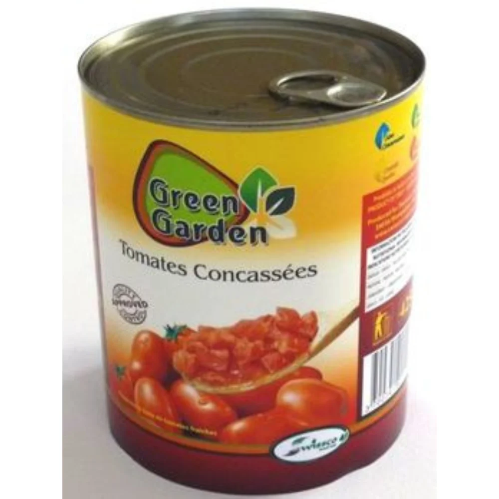 Worldwide Selling Best Quality Green Garden Canned Chopped Tomatoes Healthy Food in Can at Best Price