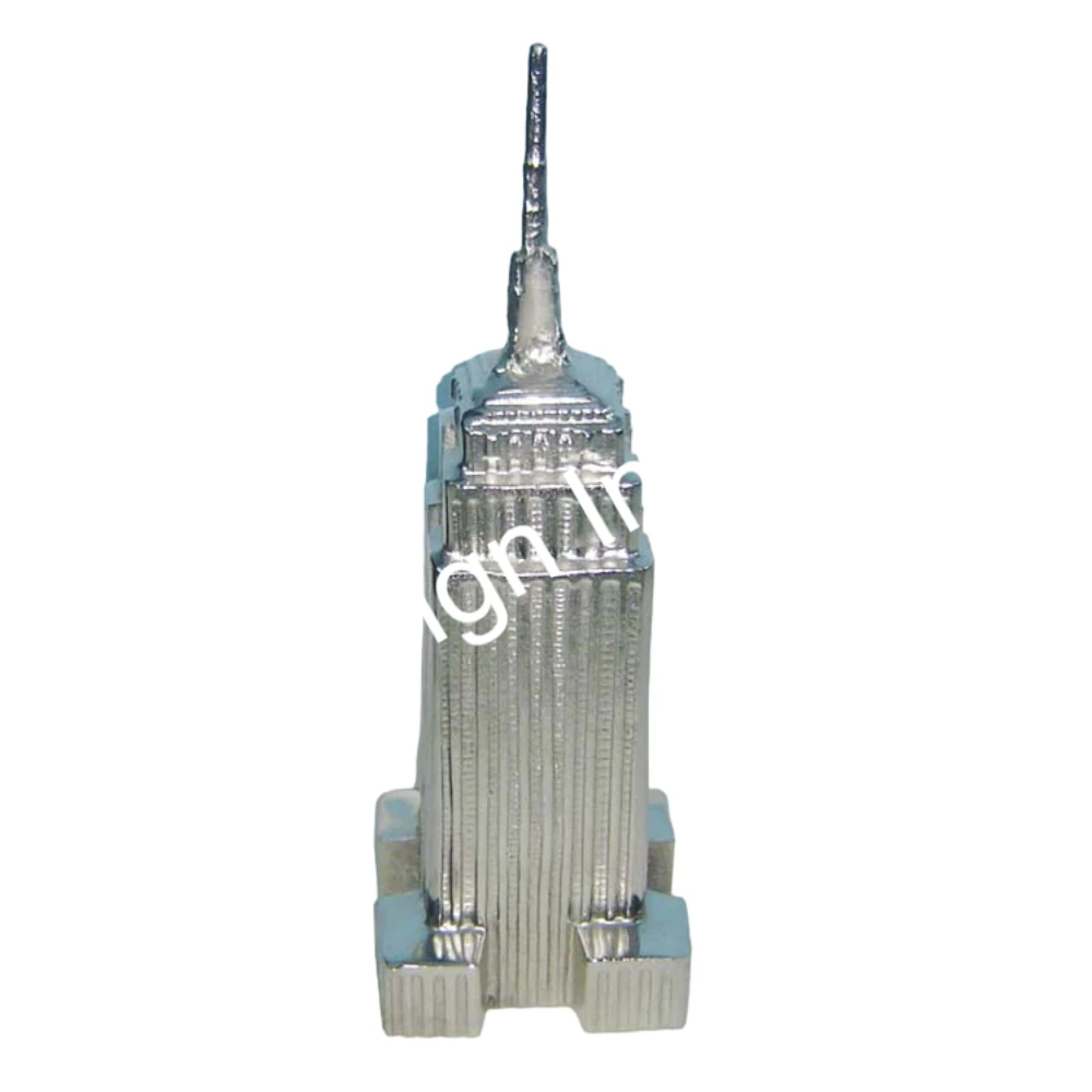 Эйфелева башня Серебряная отделка превосходная модель высшего качества большого размера для туристов наиболее посещающих место алюминиевая большая в мире