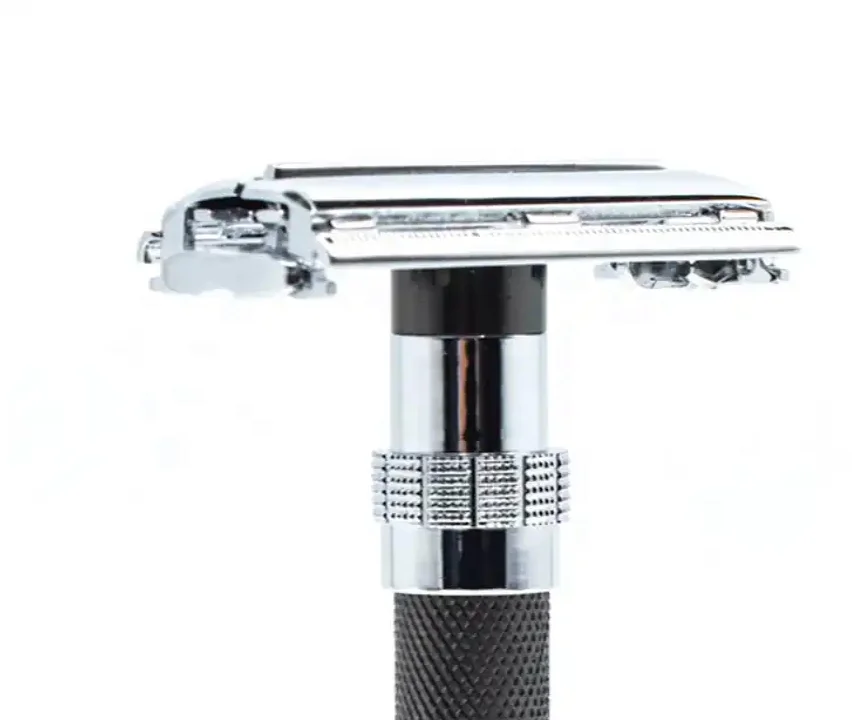 Professional brass material butterfly model safety razor double edge safety shaving razor safety Razor Black new design