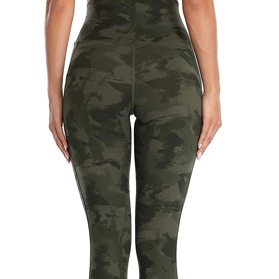 High Waist Seamless Yoga Pants Wholesale Custom Printed Women Winter Warm Sports Fitness Tights Leggings Breathable