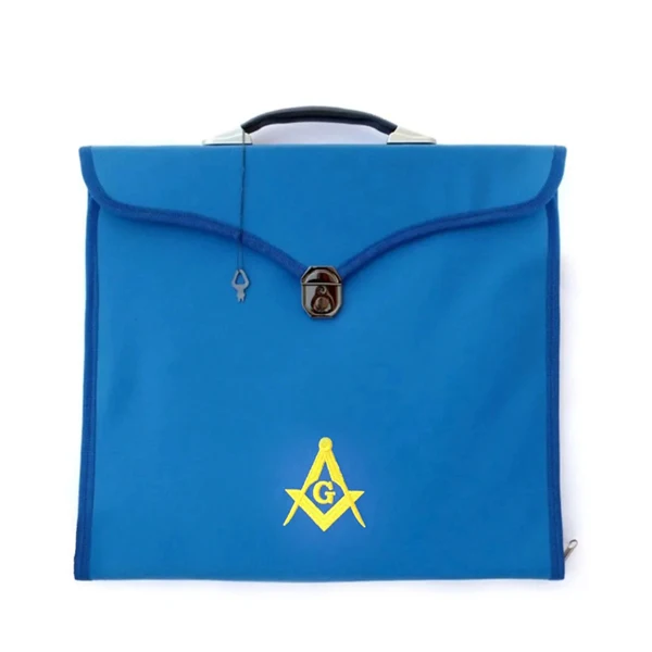 Masonic Regalia Past Master Embroidered Apron & cuffs set Metallic Threads Embroidered Craft Provincial Rank Regalia Officers