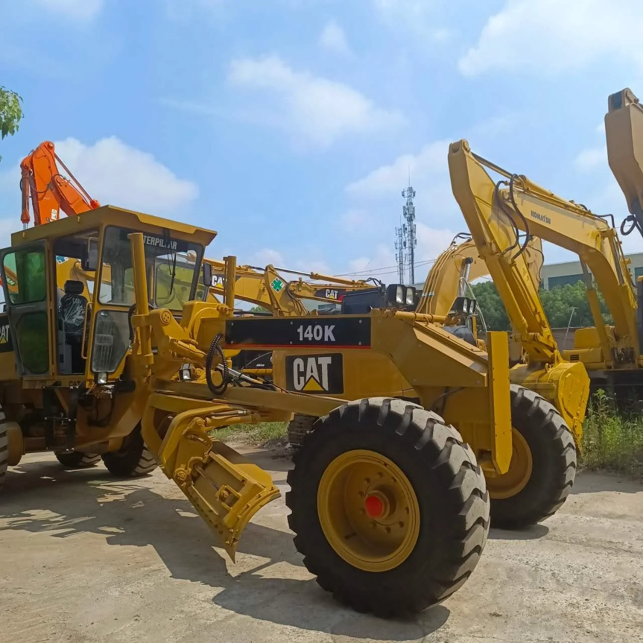 PY180 motor grader 140K