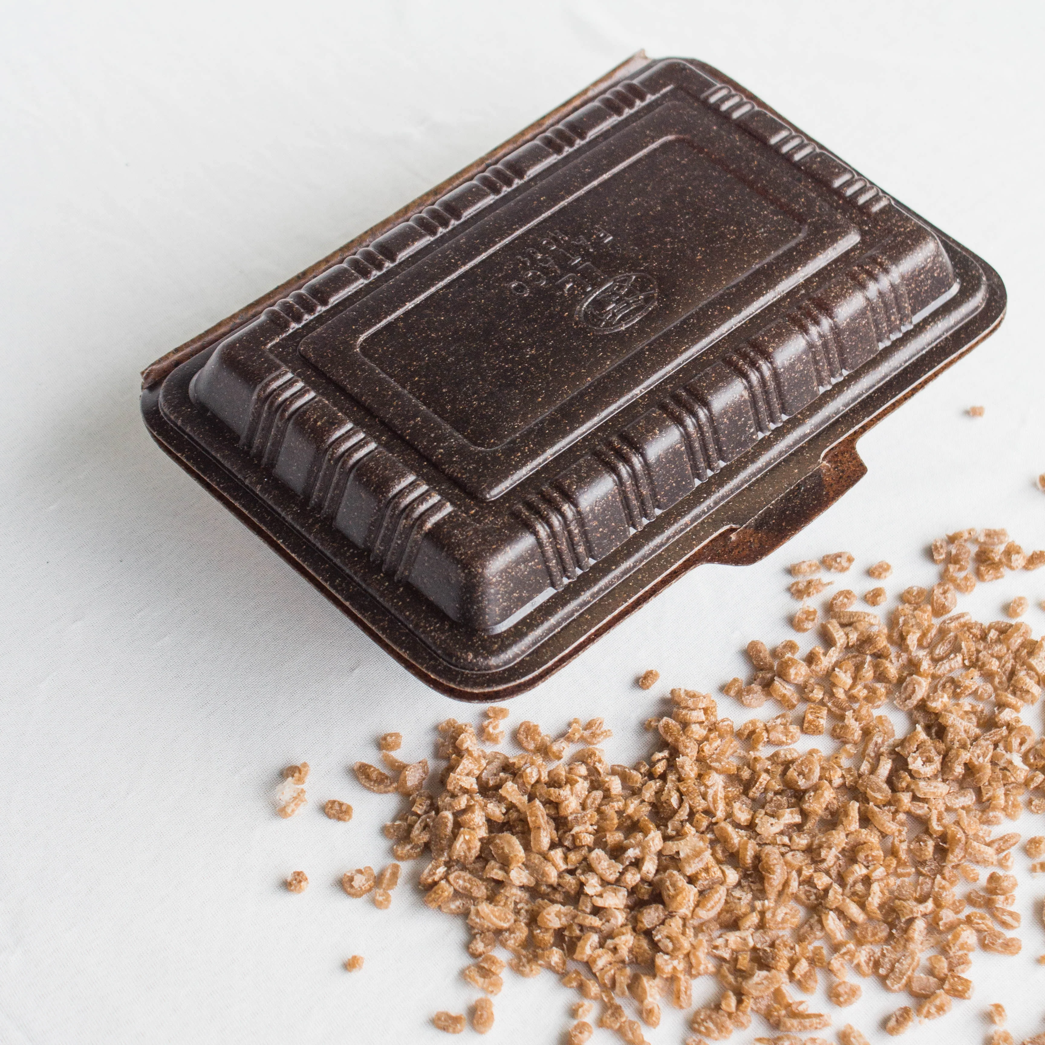 Coffee Biocomposite Grounds 60% And Recycled HDPE Plastic Granules Use For Making Non-food Grade Products