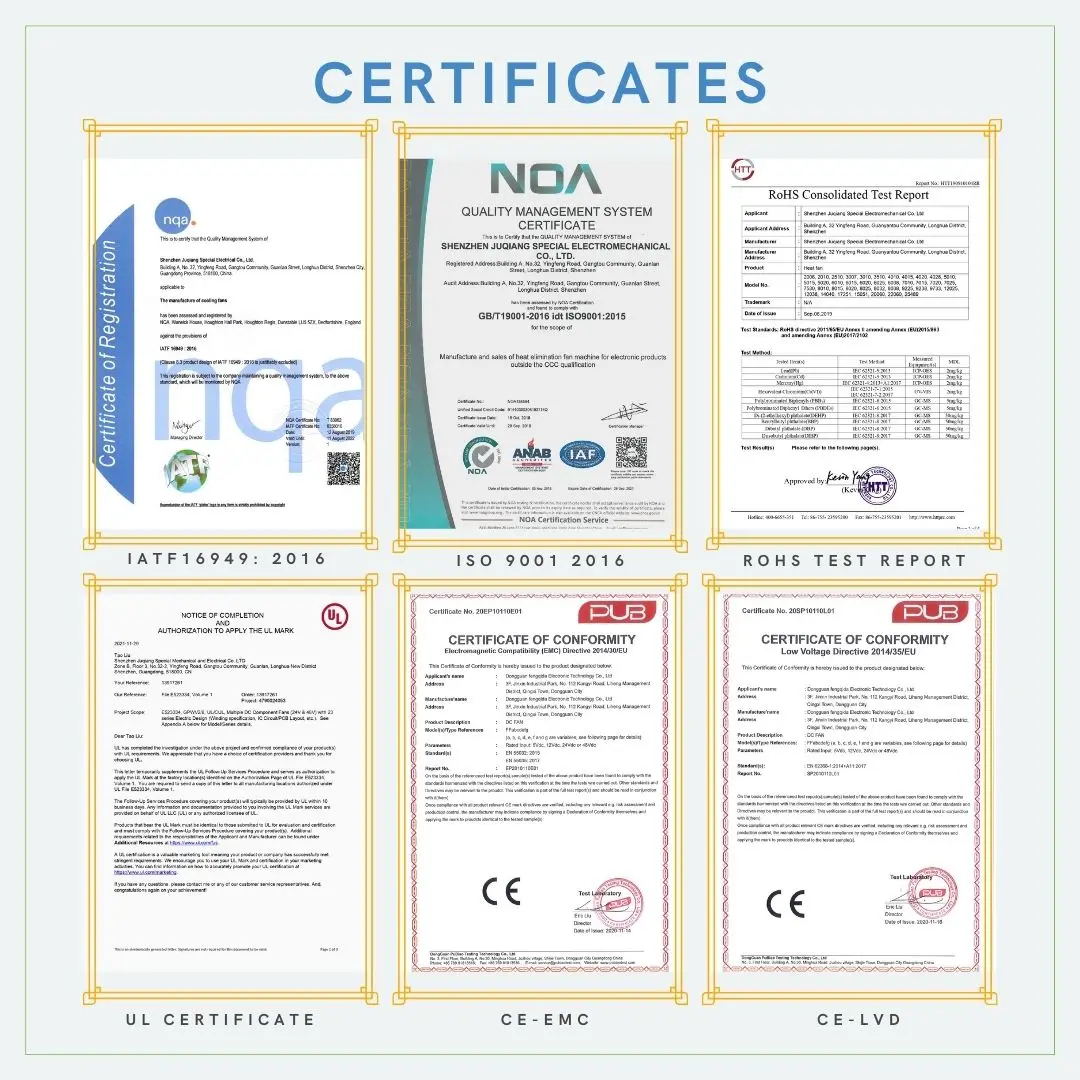 30*30*10mm 3010 12V DC BLDC Fan Electric Axial Exhaust Fan